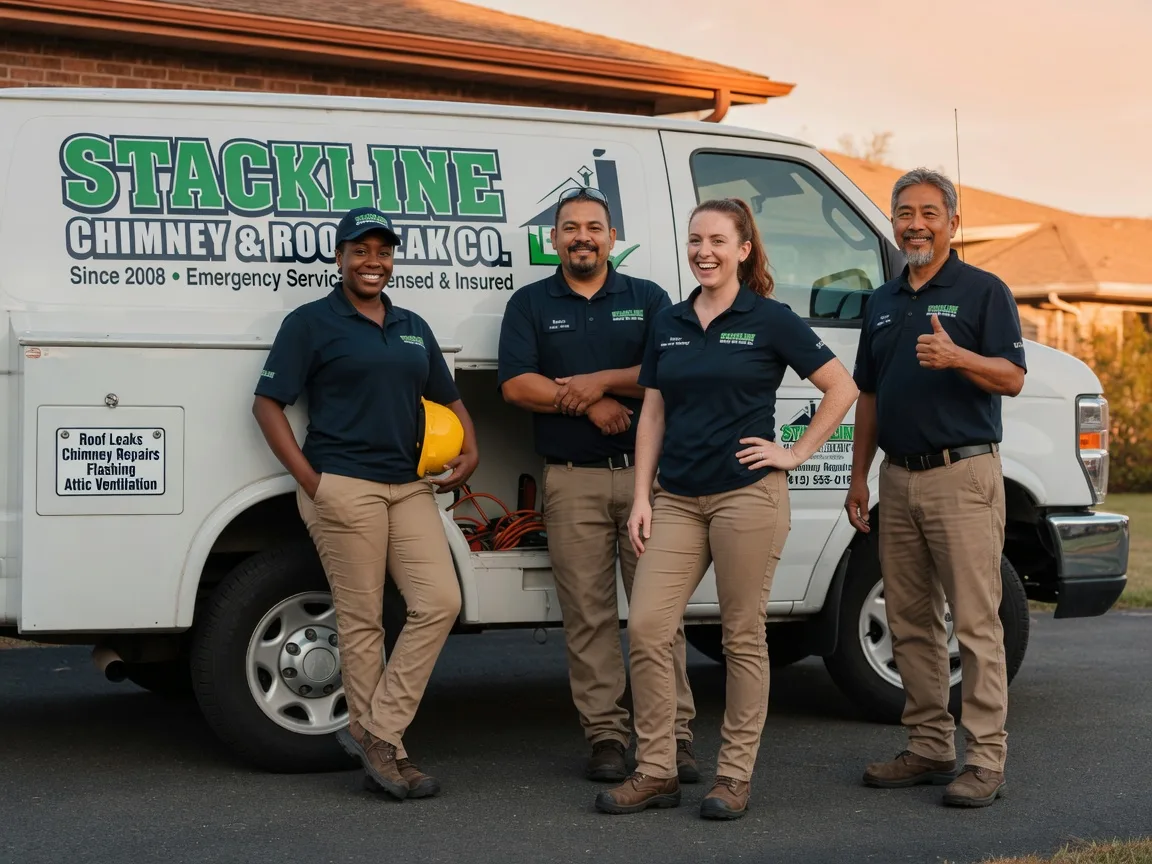 Chimney flashing repair company in Garrison, ND